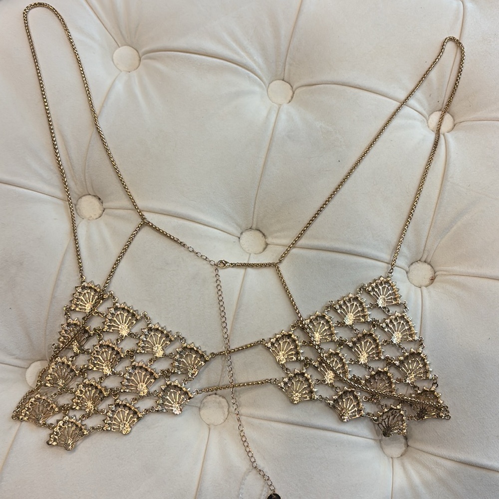 Boho BodyChain Bra - Picture 3 of 4